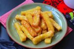 教你做创意小零食，1碗面粉，2个鸡蛋，锅里一炸，比蛋糕都好吃