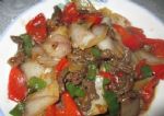 家常菜：洋葱炒肥牛、菠萝排骨、干煸豆角