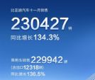 11月汽车销量排行榜 13家新能源车企销量汇总